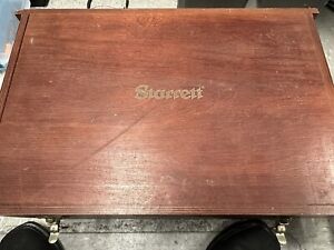 Starrett Wooden Tool Chest Or Box