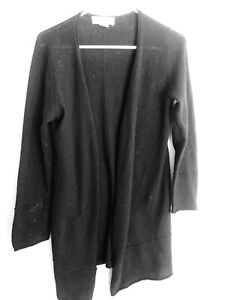 MAGASCHONI Black Cashmere Cardigan Sweater  Size M