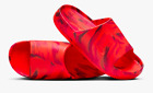 NIB Nike Calm SE Men's Slides Sandal Water-Friendly Picante Red