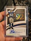 2022 Micheal Strahan Numbers 92 Immaculate Auto/92