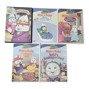 Max & Ruby Nick Jr. Animated Children Shows (5 DVD Lot) FREE SHIPPING!