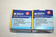 2 Pack of Brady Label White M6-21-427 174236