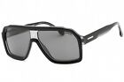 CARRERA 1053/S UIH M9 Sunglasses Black Frame Gray Polarized Lenses 60mm