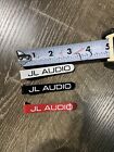 JL AUDIO MARINE REPLACEMENT BADGES 3in Long All 3 Colors