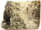 Granite  Slab  - Black - White - Quartz Flecks - 150 Grams - Michigan