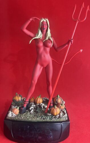 Plastic Fantasy JENNA JAMESON HALLOWEEN RED DEVIL COLLECTIBLE 7” FIGURE!