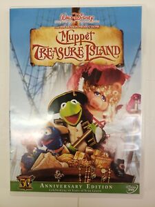 WALT DISNEY - Muppet Treasure Island -  (DVD, 2005, 50th Anniversary Edition)