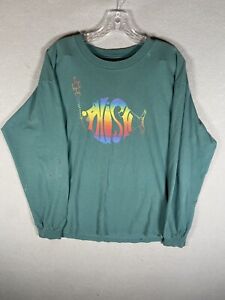Vintage Phish Band Shirt Size XL 1997 Fall Tour Long Sleeve Rare USA Made 90s