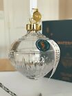 WATERFORD CRYSTAL 2021 WINTER WONDERS BAUBLE BALL ORNAMENT MIB MIDNIGHT FROST