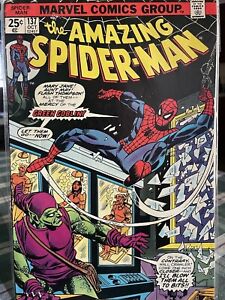 Amazing Spider-Man #137 FN Green Goblin Appearance! Marvel 1974