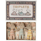 Maileg Baby Triplets Box Adorable Playtime Companions Free Shipping