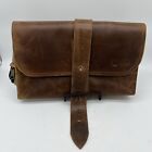 Moonster Leather Men's Women's Toiletry Classic Travel Bag Never Used