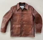Aero Leather Stockman Jacket Tobacco Badalassi Steerhide 36 (fits larger)