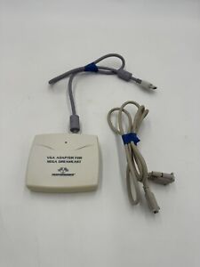 Sega Dreamcast VGA Box Adapter - Performance w/Cable Working