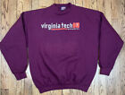 Vintage Virginia Tech Hokies Crewneck Sweatshirt Logo USA Men’s Size Large