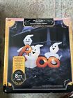 Brand New Gemmy 8ft 3 Ghost Boo  Halloween inflatable, Light Up, Sealed