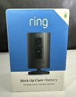 Ring Stick Up Cam Indoor/Outdoor HD Security Camera- Black ( 50455) - Sealed