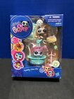 Littlest Pet Shop LPS 1444 1445 Squeaky Clean Pets Kitten Seal 2009 New Sealed