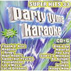 Party Tyme Karaoke Super Hits 33 [16-song CD+G] NEW