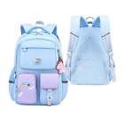 Girls Cute Backpack,Multifunctional Backpack School Bag,Boys Casual Durable Blue