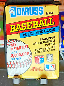 1991 Donruss Series 1 Baseball Factory Sealed Pack