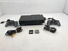 Sony PlayStation 2 SCPH-50001 With HDD 2 Controllers 2 Memory Cards And 15 Games