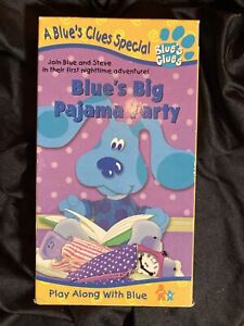 Blues Clues - Blues Big Pajama Party (VHS, 1999)