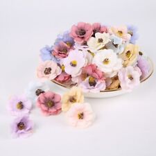 Multicolor Daisy Flower Head Wedding Home Decor Mini Silk Faux Flower Wreath