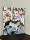 CM Punk Signed Official WWE Monday Night Raw  (11x14) Autographed (2024)