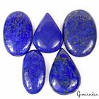 340 Cts Natural Blue Lapis Lazuli Mix Cabochon Loose 35-42mm Gemstones Lot~5 Pcs