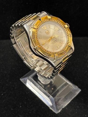 Tag Heuer Automatic Unique & Rare SS & 18K YGP Men's Wristwatch - $5K APR w/ COA