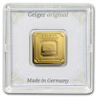 5 gram Gold Bar - Geiger Edelmetalle (Encapsulated w/Assay)