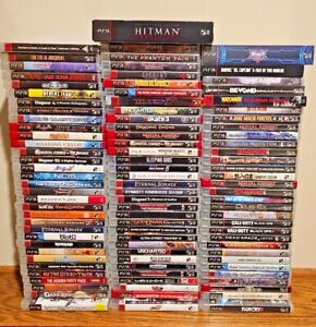 Sony PlayStation 3 (PS3) Games *Pick and Choose - Rare Titles*