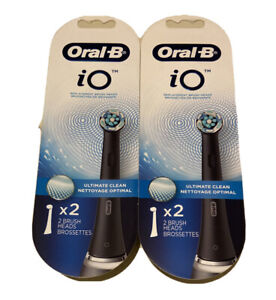 Oral-B iO Ultimate Clean Replacement Brush Heads x 4 Sealed