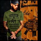 Sniper t-shirt military Infantry scout tactical Operator Sharpshooter Calm tee