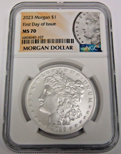 2023 Morgan Silver Dollar NGC MS 70 First Day of Issue