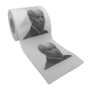 Joe Biden Toilet Paper, Funny Political Novelty Biden TP Gag Gift 2-Pack