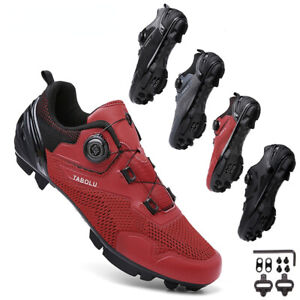 Men's MTB Bike Shoes Racing Cycling Shoes Road Bike Sneakers with SPD Cleats