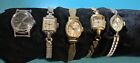 Women's Small Wrist Watches - Lot Of Five