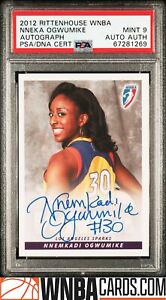 2012 Rittenhouse WNBA Nneka Ogwumike Rookie Autograph Variation PSA 9