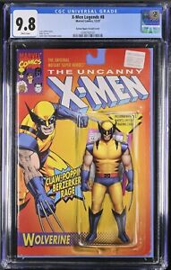 X-Men Legends #8 CGC 9.8 1:25 JTC Christopher Wolverine Action Figure Variant