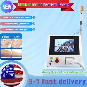 Portable 808 Diode Ice Titanium Laser Full Body Permanent Hair Removal Machine