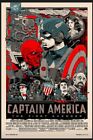 Tyler Stout Captain America First Avenger Limited Movie Art Print Mondo SIGNED