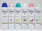 Dove Deodorant Anti-antiperspirant Body Spray for Women 5.07oz ( Choose 3 or 6 )