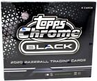 2020 TOPPS CHROME BLACK BASEBALL HOBBY BOX BLOWOUT CARDS
