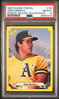 JOSE CANSECO Athletics A's 1987 Classic Travel Update Yellow #125 PSA 10 Gem