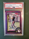 New ListingBailey Zappe Significant Signatures Purple /25 PSA 9