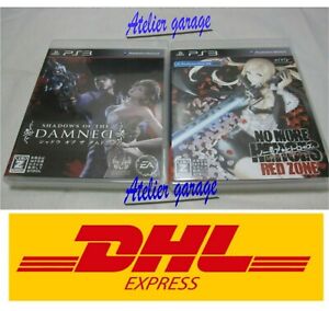 USED F/S PS3 Shadows of the Damned + No More Heroes Red Zone 2 Set Japanese