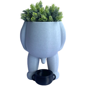 Peeing funny vase, planter, succulent, home decor, plants vase, garden, 9