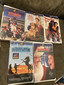 Lot of 5 VHS Tapes, Clam Shell, 20th Century Fox, Far From Home